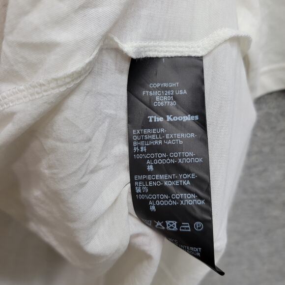 THE KOOPLES SHORT SLEEVE TOP, SIZE M - Picture 6 of 8